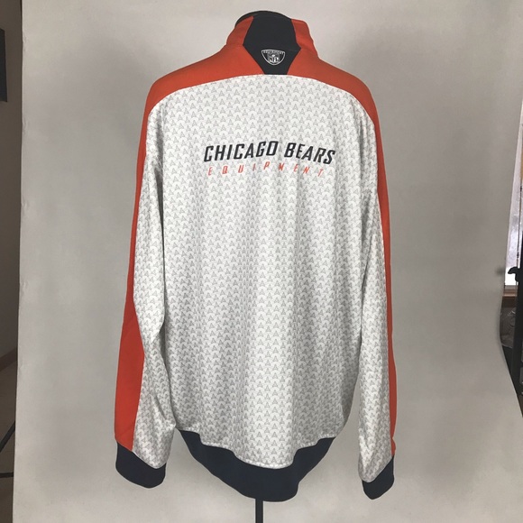 Chicago Bears NFL track jacket zip up - Picture 3 of 6